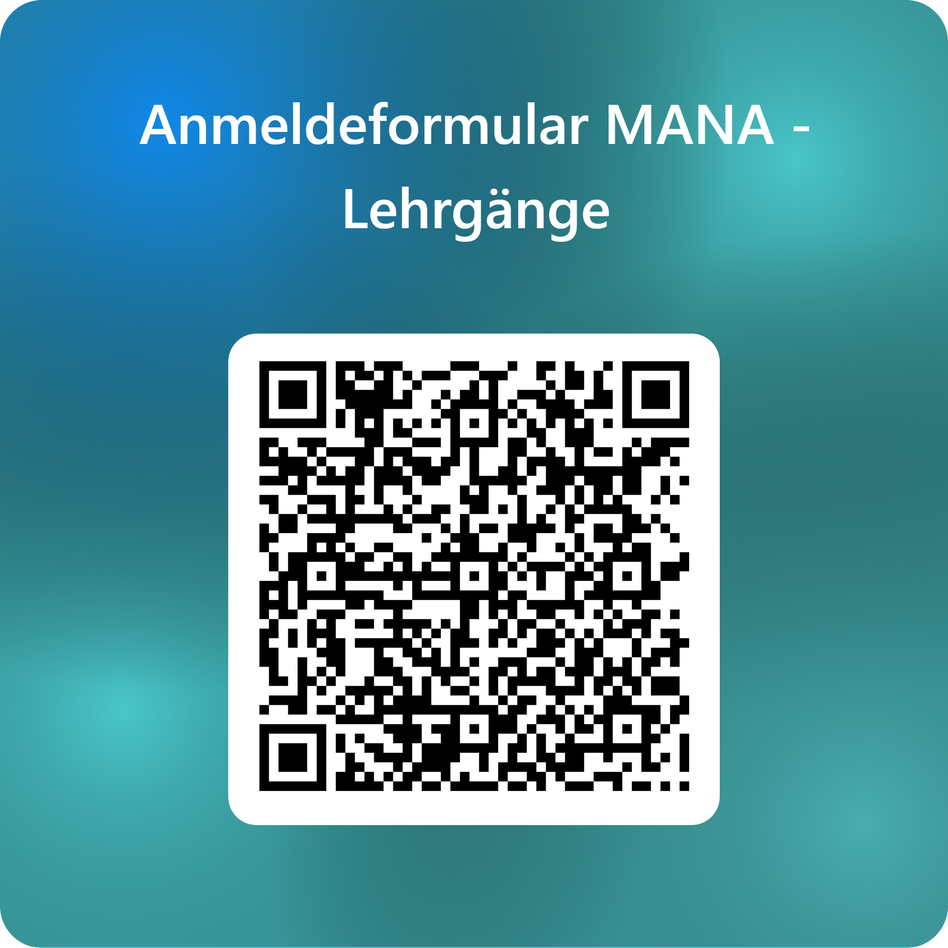 QRCode fr Anmeldeformular MANA Lehrgnge